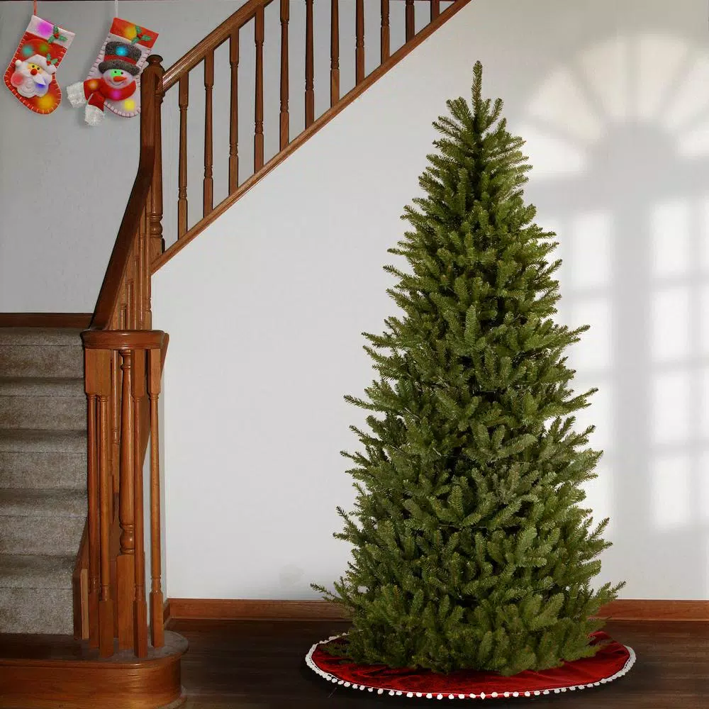 National Tree Company 7.5 Ft. Natural Fraser Slim Fir Artificial Christmas Tree 4 National Tree Company 7.5 Ft. Natural Fraser Slim Fir Artificial Christmas Tree - Image 2