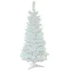 National Tree Company 3 Ft. White Iridescent Tinsel Artificial Christmas Tree -Alpine Corporation Shop national tree company unlit christmas trees tt33 713 30 1 64 1000