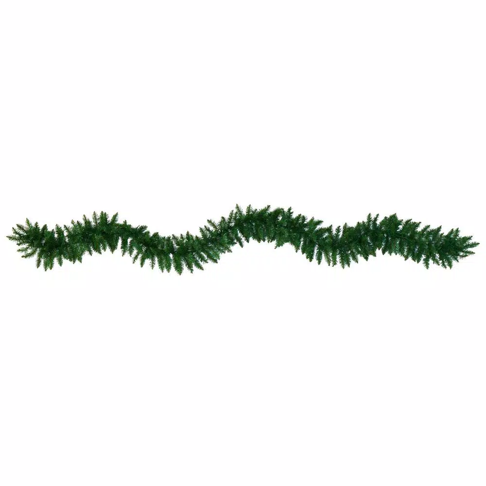 Nearly Natural 9 Ft. Battery Operated Pre-lit Artificial Christmas Pine Garland With 50 Warm White LED Lights 5 Nearly Natural 9 Ft. Battery Operated Pre-lit Artificial Christmas Pine Garland With 50 Warm White LED Lights - Image 3