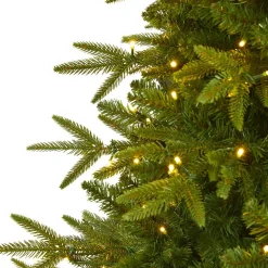 Nearly Natural 6.5 Ft. Pre-Lit Colorado Mountain Fir Natural Look Artificial Christmas Tree With 400 Clear LED Lights 11 Nearly Natural 6.5 Ft. Pre-Lit Colorado Mountain Fir Natural Look Artificial Christmas Tree With 400 Clear LED Lights -Alpine Corporation Shop nearly natural pre lit christmas trees t1688 4f 1000