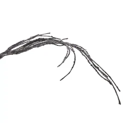 Noble House 6 Ft. Snowy White Battery Operated Pre-Lit Warm White LED Artificial Christmas Garland -Alpine Corporation Shop noble house christmas garland 83948 4f 1000