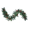 Northlight 6 Ft. Pre-Unlit Decorated Holly Berry Pine Cone Twig And Ball Artificial Christmas Garland -Alpine Corporation Shop northlight christmas garland 32822861 64 1000