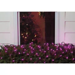 Northlight 4 Ft. X 6 Ft. Purple Mini Net Style Christmas Lights With Green Wire -Alpine Corporation Shop northlight christmas net lights 32604364 c3 1000