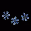 Northlight 2.08 Ft. 3-Light Cascading Blue And White Snowfall LED Snowflake Christmas Lights -Alpine Corporation Shop northlight christmas novelty lights 32267172 64 1000