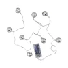 Northlight 8 Silver Battery Operated LED Jingle Bell Novelty Christmas Lights With Clear Wire -Alpine Corporation Shop northlight christmas novelty lights 32606790 64 1000