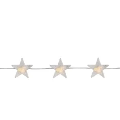 Northlight 20-Light LED Warm White Star Micro Fairy Christmas Lights With 6 Ft. Copper Wire
