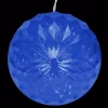 Northlight 6-Light 20-LED Blue Hanging Crystal Sphere Ball Outdoor Christmas Decoration 2 Northlight 6-Light 20-LED Blue Hanging Crystal Sphere Ball Outdoor Christmas Decoration -Alpine Corporation Shop northlight christmas novelty lights 33406578 64 1000