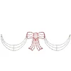 Northlight 155-Light 3-Piece Lighted Red And White Bow And Swag Christmas Decoration 1 Northlight 155-Light 3-Piece Lighted Red And White Bow And Swag Christmas Decoration -Alpine Corporation Shop northlight christmas novelty lights 33406658 64 1000