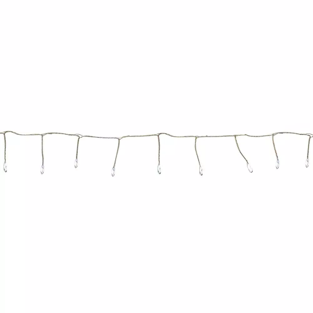 Northlight 40-Light LED Pure White Fairy Christmas Lights With Remote Control 6 Ft. 3 Northlight 40-Light LED Pure White Fairy Christmas Lights With Remote Control 6 Ft.