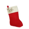 Northlight 19 In. Traditional Red Pine Cone Suede Cuff Christmas Stocking -Alpine Corporation Shop northlight christmas stockings 31754060 64 1000