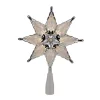 Northlight 8 In. Lighted 8 Point Star Christmas Tree Topper With Clear Lights