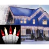 Sienna Set Of 100 Red And Frosted Clear Mini Icicle Christmas Lights – White Wire 2 Sienna Set Of 100 Red And Frosted Clear Mini Icicle Christmas Lights – White Wire -Alpine Corporation Shop sienna icicle lights 25253232 64 1000