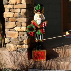 Sunnydaze Decor 48 In. Christmas Nutcracker Indoor/Outdoor Statue -Alpine Corporation Shop sunnydaze decor christmas yard decorations fc 261 44 1000