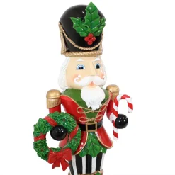 Sunnydaze Decor 48 In. Christmas Nutcracker Indoor/Outdoor Statue -Alpine Corporation Shop sunnydaze decor christmas yard decorations fc 261 4f 1000