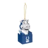 Team Sports America Indianapolis Colts 1-1/2 In. NFL Mascot Tiki Totem Christmas Ornament -Alpine Corporation Shop team sports america christmas ornaments 3ot3813mas 64 1000