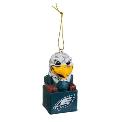 Team Sports America Philadelphia Eagles 1-1/2 In. NFL Mascot Tiki Totem Christmas Ornament