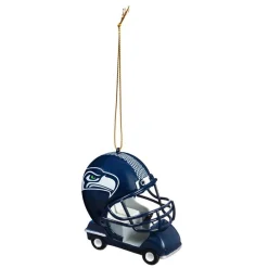 Team Sports America Seattle Seahawks 3 In. NFL Field Car Christmas Ornament