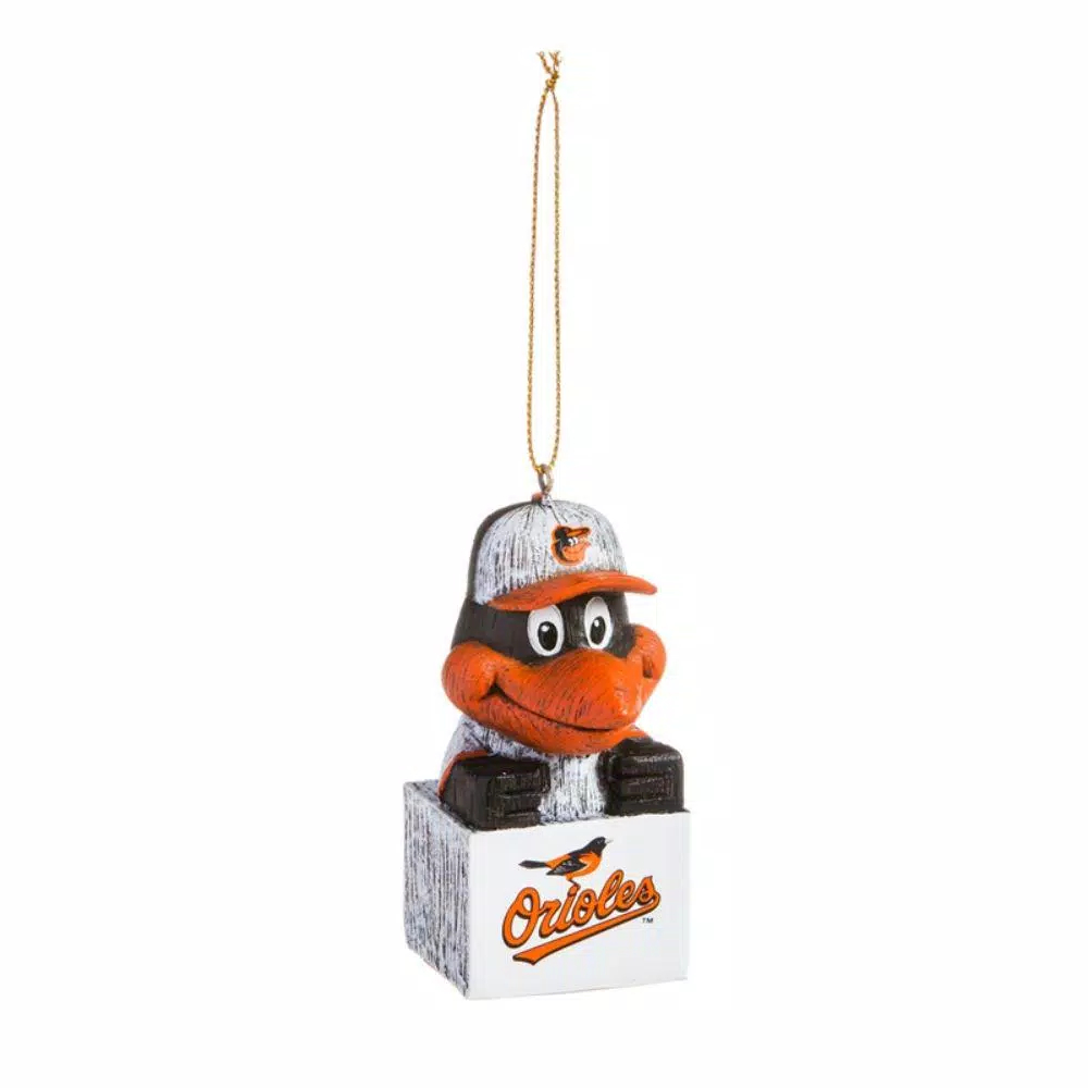 Team Sports America Baltimore Orioles 1-1/2 In. MLB Mascot Tiki Totem Christmas Ornament 3 Team Sports America Baltimore Orioles 1-1/2 In. MLB Mascot Tiki Totem Christmas Ornament