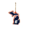 Team Sports America Detroit Tigers 5 In. MLB Team State Christmas Ornament -Alpine Corporation Shop team sports america christmas ornaments 3ot4209state 64 1000
