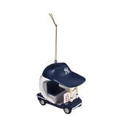 Team Sports America New York Yankees 3 In. MLB Field Car Christmas Ornament