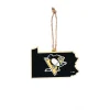 Team Sports America Pittsburgh Penguins 5 In. NHL Team State Christmas Ornament -Alpine Corporation Shop team sports america christmas ornaments 3ot4372state 64 1000