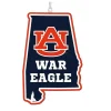 Team Sports America Auburn University 5 In. NCAA Team State Christmas Ornament -Alpine Corporation Shop team sports america christmas ornaments 3ot928state 64 1000