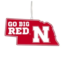 Team Sports America University Of Nebraska 5 In. NCAA Team State Christmas Ornament
