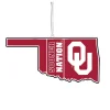 Team Sports America University Of Oklahoma 5 In. NCAA Team State Christmas Ornament -Alpine Corporation Shop team sports america christmas ornaments 3ot974state 64 1000
