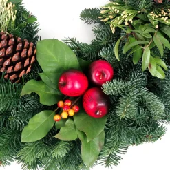 VAN ZYVERDEN 24 In. Live Fresh Cut Pacific Northwest Countryside Christmas Wreath 10 VAN ZYVERDEN 24 In. Live Fresh Cut Pacific Northwest Countryside Christmas Wreath -Alpine Corporation Shop van zyverden christmas wreaths 87407 1f 1000