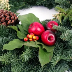 VAN ZYVERDEN 24 In. Live Fresh Cut Pacific Northwest Countryside Christmas Wreath 9 VAN ZYVERDEN 24 In. Live Fresh Cut Pacific Northwest Countryside Christmas Wreath -Alpine Corporation Shop van zyverden christmas wreaths 87407 4f 1000