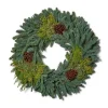 VAN ZYVERDEN 20 In. Live Fresh Cut Pacific Northwest Mixed Christmas Wreath Pine Cone Decorated 1 VAN ZYVERDEN 20 In. Live Fresh Cut Pacific Northwest Mixed Christmas Wreath Pine Cone Decorated -Alpine Corporation Shop van zyverden christmas wreaths 87433 64 1000
