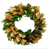 VAN ZYVERDEN 24 In. Classic Magnolia Christmas Wreath 2 VAN ZYVERDEN 24 In. Classic Magnolia Christmas Wreath -Alpine Corporation Shop van zyverden christmas wreaths 87437 64 1000