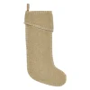 VHC Brands 20 In. Cotton Natural Nowell Farmhouse Christmas Decor Stocking 1 VHC Brands 20 In. Cotton Natural Nowell Farmhouse Christmas Decor Stocking -Alpine Corporation Shop vhc brands christmas stockings 28822 64 1000
