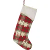 VHC Brands 20 In. Cotton/Felt HO Holiday Cherry Red Farmhouse Christmas Decor Stocking 2 VHC Brands 20 In. Cotton/Felt HO Holiday Cherry Red Farmhouse Christmas Decor Stocking -Alpine Corporation Shop vhc brands christmas stockings 31967 64 1000
