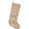 VHC Brands 20 In. Cotton/Polyester/Metallic Thread Celebrate Bronze Tan Glam Christmas Decor Stocking 2 VHC Brands 20 In. Cotton/Polyester/Metallic Thread Celebrate Bronze Tan Glam Christmas Decor Stocking -Alpine Corporation Shop vhc brands christmas stockings 32005 64 1000