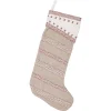 VHC Brands 20 In. Cotton/Felt Liv Pebble Grey Traditional Christmas Decor Stocking 1 VHC Brands 20 In. Cotton/Felt Liv Pebble Grey Traditional Christmas Decor Stocking -Alpine Corporation Shop vhc brands christmas stockings 32031 64 1000