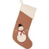 VHC Brands 20 In. Let It Snow Apple Red Farmhouse Christmas Decor Stocking 1 VHC Brands 20 In. Let It Snow Apple Red Farmhouse Christmas Decor Stocking -Alpine Corporation Shop vhc brands christmas stockings 32181 64 1000