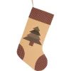 VHC Brands 20 In. Cotton Sequoia Creme White Rustic Christmas Decor Stocking 1 VHC Brands 20 In. Cotton Sequoia Creme White Rustic Christmas Decor Stocking -Alpine Corporation Shop vhc brands christmas stockings 42608 64 1000