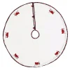 VHC Brands 48 In. Seasons Greetings Holly Berry Red Traditional Christmas Decor Tree Skirt 1 VHC Brands 48 In. Seasons Greetings Holly Berry Red Traditional Christmas Decor Tree Skirt -Alpine Corporation Shop vhc brands christmas tree skirts collars 21508 64 1000