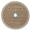 VHC Brands 48 In. Celebrate Bronze Tan Glam Christmas Decor Tree Skirt 1 VHC Brands 48 In. Celebrate Bronze Tan Glam Christmas Decor Tree Skirt -Alpine Corporation Shop vhc brands christmas tree skirts collars 32007 64 1000