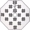 VHC Brands 48 In. Black Emmie Farmhouse Christmas Decor Patchwork Tree Skirt 1 VHC Brands 48 In. Black Emmie Farmhouse Christmas Decor Patchwork Tree Skirt -Alpine Corporation Shop vhc brands christmas tree skirts collars 42503 64 1000