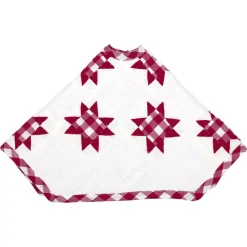 VHC Brands 21 In. Red Emmie Farmhouse Christmas Decor Patchwork Tree Skirt 8 VHC Brands 21 In. Red Emmie Farmhouse Christmas Decor Patchwork Tree Skirt -Alpine Corporation Shop vhc brands christmas tree skirts collars 42506 4f 1000