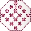 VHC Brands 21 In. Red Emmie Farmhouse Christmas Decor Patchwork Tree Skirt 2 VHC Brands 21 In. Red Emmie Farmhouse Christmas Decor Patchwork Tree Skirt -Alpine Corporation Shop vhc brands christmas tree skirts collars 42506 64 1000