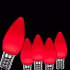 Wintergreen Lighting OptiCore C7 LED Red Smooth/Opaque Christmas Light Bulbs (25-Pack) 1 Wintergreen Lighting OptiCore C7 LED Red Smooth/Opaque Christmas Light Bulbs (25-Pack) -Alpine Corporation Shop wintergreen lighting christmas light bulbs 74026 64 1000