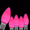 Wintergreen Lighting OptiCore C7 LED Pink Smooth/Opaque Christmas Light Bulbs (25-Pack) 2 Wintergreen Lighting OptiCore C7 LED Pink Smooth/Opaque Christmas Light Bulbs (25-Pack) -Alpine Corporation Shop wintergreen lighting christmas light bulbs 74038 64 1000