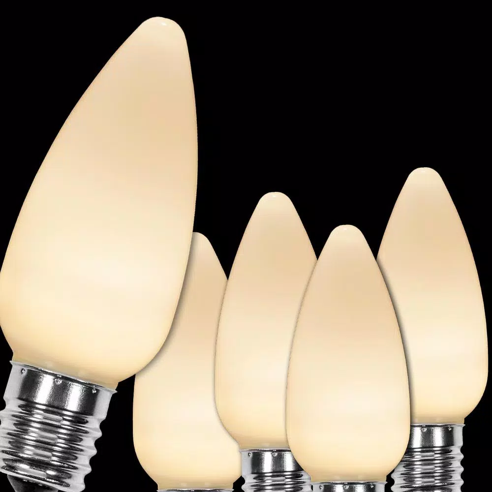 Wintergreen Lighting OptiCore C9 LED Warm White Smooth/Opaque Christmas Light Bulbs (25-Pack) 3 Wintergreen Lighting OptiCore C9 LED Warm White Smooth/Opaque Christmas Light Bulbs (25-Pack)