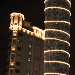 Wintergreen Lighting 150 Ft. 1800-Light Warm White Christmas LED Rope Light Kit -Alpine Corporation Shop wintergreen lighting christmas rope lights 73643 4f 1000